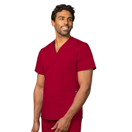 Adar Universal Unisex Scrubs - V-Neck Tunic Scrub Top