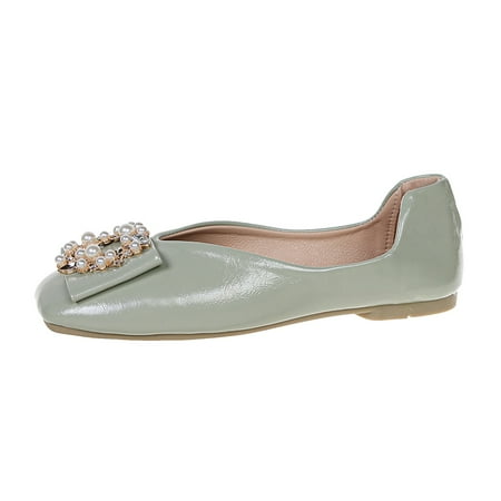 Women s Shoes Fashion Flat Soft Sole Comfortable Square Toe Single Shoes Pu casual shoes for Women Green
Women s Shoes Fashion Flat Soft Sole Comfortable Square Toe Single Shoes Pu casual shoes for Women Green