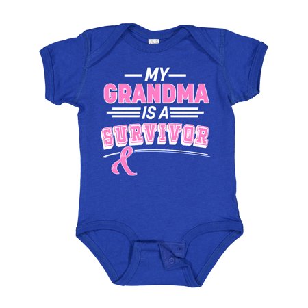 Inktastic My Grandma is a Survivor Breast Cancer Awareness Gift Baby Boy or Baby Girl Bodysuit
Inktastic My Grandma is a Survivor Breast Cancer Awareness Gift Baby Boy or Baby Girl Bodysuit