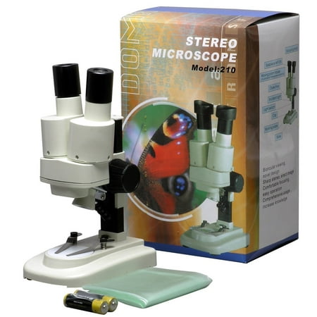 AMSCOPE-KIDS Portable LED Stereo Microscope 20X