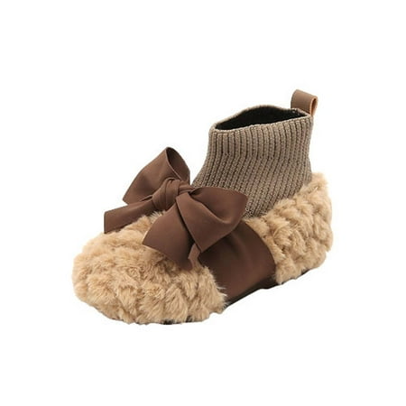 Binmer Girls Cute Flats Shoes Bow-Knot Soft Cotton Shoes Winter Warm Plush Shoes
Binmer Girls Cute Flats Shoes Bow-Knot Soft Cotton Shoes Winter Warm Plush Shoes