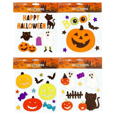 Gel Window Clings: White Ghosts Jack O Lantern Pumpkins Assorted Decoration for Home Office Business Windows and More
Gel Window Clings: White Ghosts Jack O Lantern Pumpkins Assorted Decoration for Home Office Business Windows and More