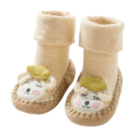 Seyurigaoka Baby Sock Shoes Cartoon Animal Lamb Winter Warm Non-Slip Soles Stockings Slippers Indoor Outdoor Toddler Boys Girls Socks
Seyurigaoka Baby Sock Shoes Cartoon Animal Lamb Winter Warm Non-Slip Soles Stockings Slippers Indoor Outdoor Toddler Boys Girls Socks