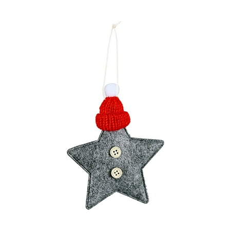 ZTTD Christmas New Pendant Knitted Hat Button Five Pointed Star Hanging Pendant Home Christmas Decoration A
ZTTD Christmas New Pendant Knitted Hat Button Five Pointed Star Hanging Pendant Home Christmas Decoration A