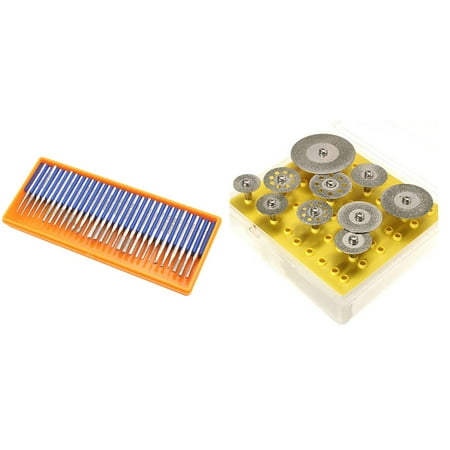 1 Set Diamond Cutting Discs Cutting Wheel Set & 1 Set Bur Diamond Grinding Head Set Burrs Tool Bit Grit
1 Set Diamond Cutting Discs Cutting Wheel Set & 1 Set Bur Diamond Grinding Head Set Burrs Tool Bit Grit
