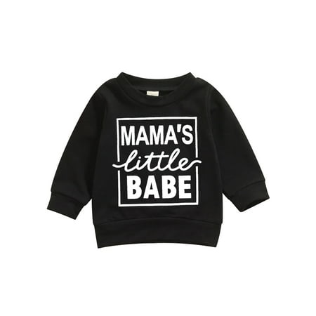 Sunisery Kids Toddler Baby Boys Girls Sweatshirts Long Sleeve Letter Pullover Tops Tracksuit Autumn Clothes Black 0-6 Months
Sunisery Kids Toddler Baby Boys Girls Sweatshirts Long Sleeve Letter Pullover Tops Tracksuit Autumn Clothes Black 0-6 Months