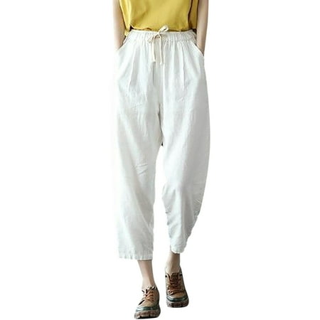 Pocket Elastic Breathable Trousers Loose Cotton And Linen Pant Womens Pants Casual Dress Pants for Women Tall Comfortable Maternity Pants for Women Casual
Pocket Elastic Breathable Trousers Loose Cotton And Linen Pant Womens Pants Casual Dress Pants for Women Tall Comfortable Maternity Pants for Women Casual
