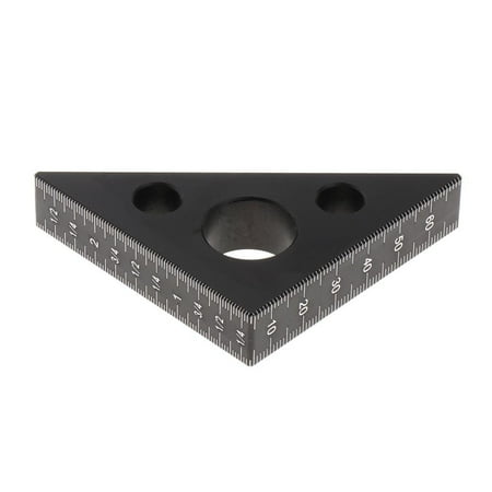Woodworking Triangle Ruler 45 90 Degree Square Angle Aluminum Alloy Tool 
Woodworking Triangle Ruler 45 90 Degree Square Angle Aluminum Alloy Tool