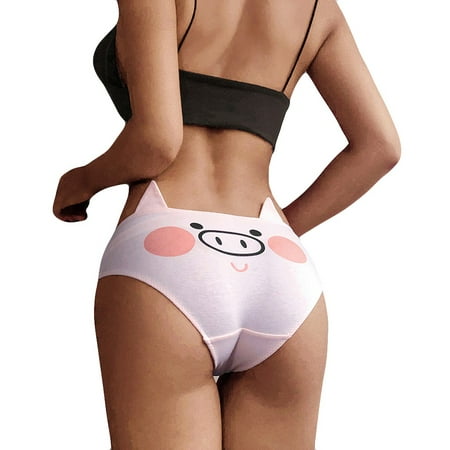 WZHKSN Womens Lace Panties Purple Underwear Thongs 1-Pack
