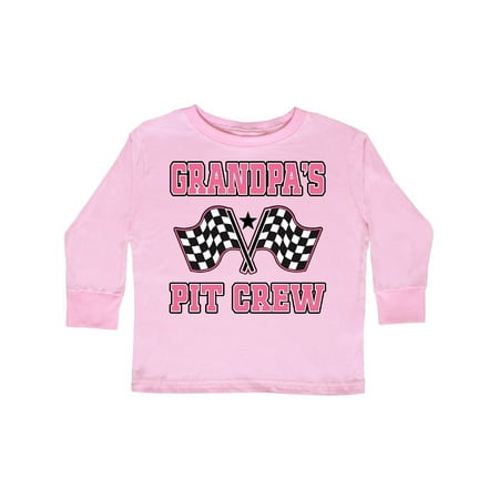 Inktastic Grandpa Pit Crew Girls Racing Flags Gift Toddler Toddler Girl Long Sleeve T-Shirt
Inktastic Grandpa Pit Crew Girls Racing Flags Gift Toddler Toddler Girl Long Sleeve T-Shirt