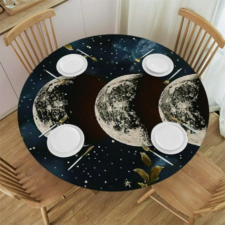 BCIIG Border Round Table Cover Stain Resistant Washable Indoor Outdoor Tablecloth Kitchen Dining Wedding Parties 100% Polyester Fiber 54-58
BCIIG Border Round Table Cover Stain Resistant Washable Indoor Outdoor Tablecloth Kitchen Dining Wedding Parties 100% Polyester Fiber 54-58