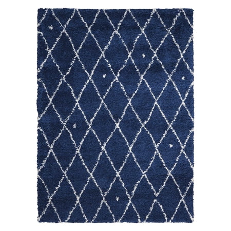 Calvin Klein Rugs Riad Diamond Lattice Shag Area Rug