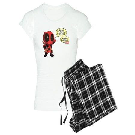 CafePress - Deadpool Love Tacos - Women s Light Pajamas