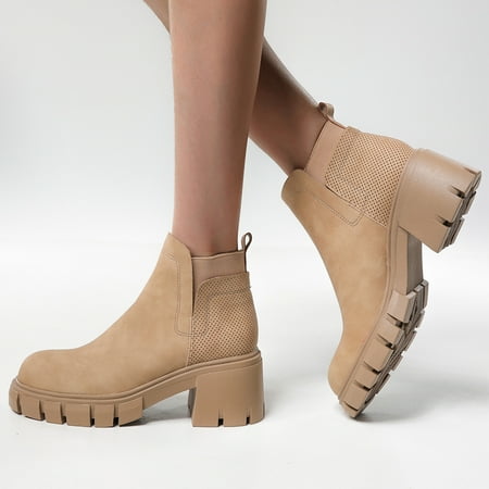 Women Shoes Fashion Boots Thick Sole Thick Heel Women s Boots Breathable Fashion Round Toe Thick Heel Women Boots
Women Shoes Fashion Boots Thick Sole Thick Heel Women s Boots Breathable Fashion Round Toe Thick Heel Women Boots