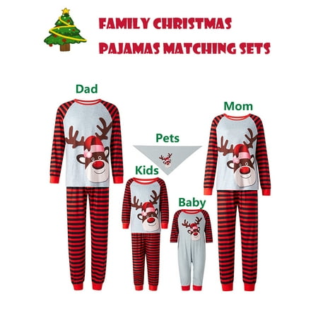 Family Christmas Pajamas Matching Sets Sleepwear Christmas Parent-Child Outfit Pjs for Christmas Holiday Xmas Party
Family Christmas Pajamas Matching Sets Sleepwear Christmas Parent-Child Outfit Pjs for Christmas Holiday Xmas Party