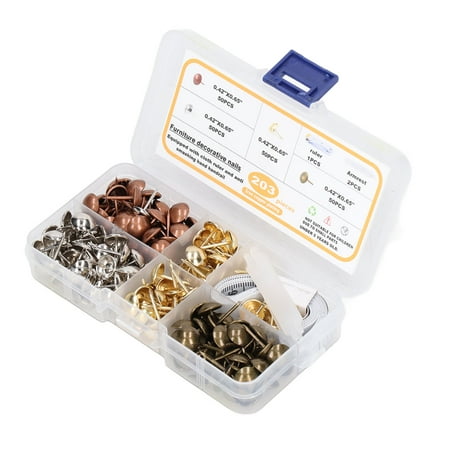 Furniture Tacks Easy To Install Decorative Nail Set Carbon Steel For DIY Wooden Crafts Ordinary Type
Furniture Tacks Easy To Install Decorative Nail Set Carbon Steel For DIY Wooden Crafts Ordinary Type