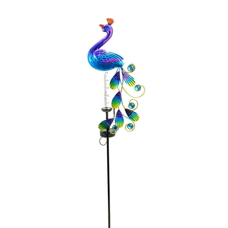 Sofullue Decorative Peacock Rain Gauge for Yard Patio Lawn Anti Corrosion Garden Decor
Sofullue Decorative Peacock Rain Gauge for Yard Patio Lawn Anti Corrosion Garden Decor