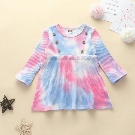 Augper Toddler Dress Winter Fall Dresses Clearance Toddler Kids Baby Girls Long Sleeve Knit Tie-Dye Printed Dress Princess Outfits Blue
Augper Toddler Dress Winter Fall Dresses Clearance Toddler Kids Baby Girls Long Sleeve Knit Tie-Dye Printed Dress Princess Outfits Blue