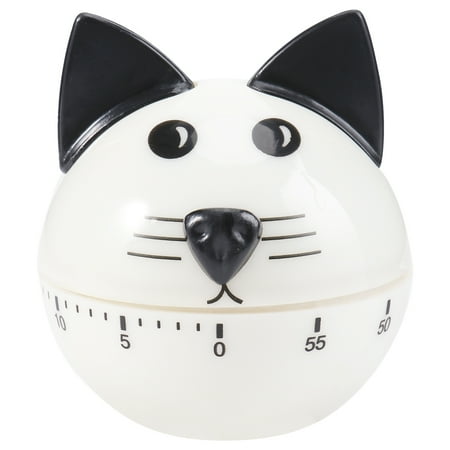 HOMEMAXS 1Pc Lovely Timer Cat Shaped Mechanical Timer Adorable Reminder Black And White
HOMEMAXS 1Pc Lovely Timer Cat Shaped Mechanical Timer Adorable Reminder Black And White