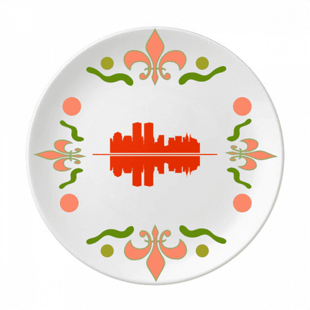 Urban Architectural Signs Symbolize Reflected Landscape Flower Ceramics Plate Tableware Dinner Dish
Urban Architectural Signs Symbolize Reflected Landscape Flower Ceramics Plate Tableware Dinner Dish