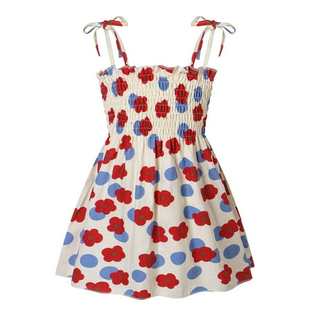 Tejiojio Girls and Toddlers Soft Cotton Clearance Summer Toddler Baby Girls Sleeveless Suspender Dress Floral Children s Clothing
Tejiojio Girls and Toddlers Soft Cotton Clearance Summer Toddler Baby Girls Sleeveless Suspender Dress Floral Children s Clothing
