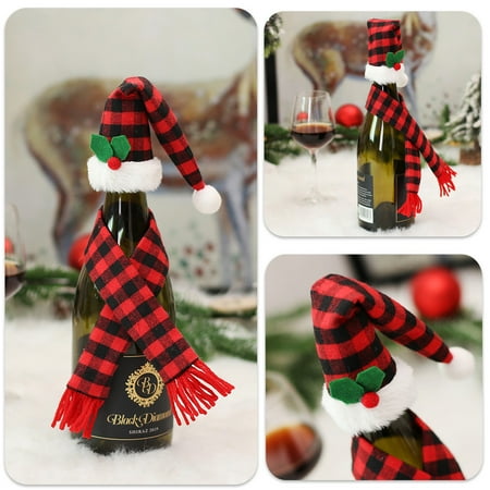 KKCXFJX Hot Gifts Desktop Dress Up Props Plaid Set Red Wine Bottle Set Wine Bottle Bag
KKCXFJX Hot Gifts Desktop Dress Up Props Plaid Set Red Wine Bottle Set Wine Bottle Bag