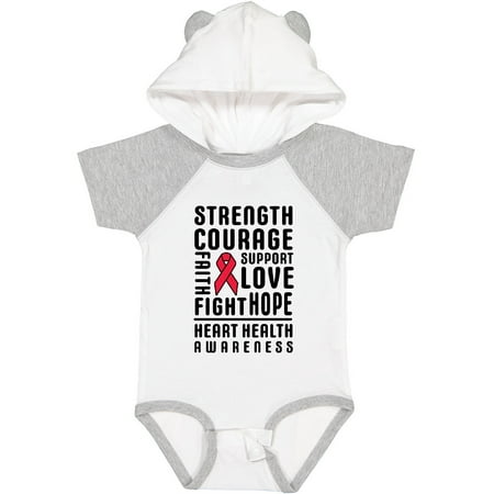 Inktastic Heart Health Awareness Strength Courage Support Gift Baby Boy or Baby Girl Bodysuit
Inktastic Heart Health Awareness Strength Courage Support Gift Baby Boy or Baby Girl Bodysuit
