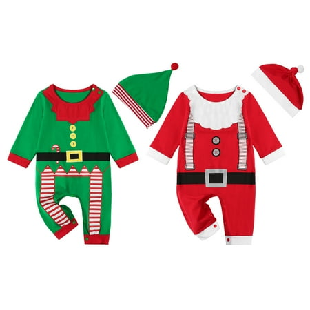 URMAGIC Baby Christmas Outfit Infant Boys Girls Santa Claus Romper Jumpsuit Xmas Clothes Set 0-18 Months
URMAGIC Baby Christmas Outfit Infant Boys Girls Santa Claus Romper Jumpsuit Xmas Clothes Set 0-18 Months