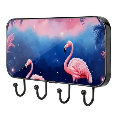 Summer Pink Flamingo Self Adhesive Towel Coat Wood Iron Hooks for Home Keys Door Outdoor Home Improvement Utility Hook
Summer Pink Flamingo Self Adhesive Towel Coat Wood Iron Hooks for Home Keys Door Outdoor Home Improvement Utility Hook