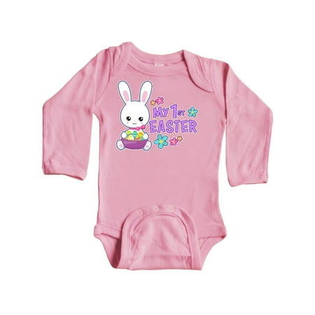 Inktastic My 1st Easter with Bunny and Easter Basket Gift Baby Girl Long Sleeve Bodysuit
Inktastic My 1st Easter with Bunny and Easter Basket Gift Baby Girl Long Sleeve Bodysuit
