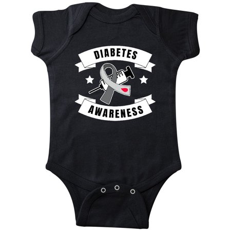 Inktastic Diabetes Awareness with Gray Ribbon and Banners Gift Baby Boy or Baby Girl Bodysuit
Inktastic Diabetes Awareness with Gray Ribbon and Banners Gift Baby Boy or Baby Girl Bodysuit