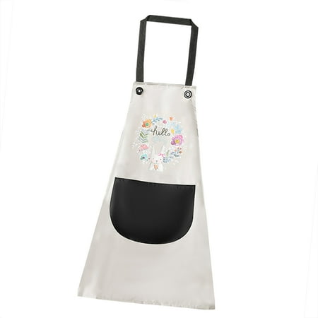 Apron Pocket PVC Adjustable Bib Sleeveless Household Cooking Apron Kitchen Accessory Type 1 Black and Gray
Apron Pocket PVC Adjustable Bib Sleeveless Household Cooking Apron Kitchen Accessory Type 1 Black and Gray