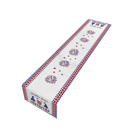 American Flag 4th July Patriotic Memorial Day Table Runner Independence Day Holiday Kitchen Table Decoration Indoor Outdoor Home Party Rustic Wedding Favors compatible with Macrame Table 108 Inches
American Flag 4th July Patriotic Memorial Day Table Runner Independence Day Holiday Kitchen Table Decoration Indoor Outdoor Home Party Rustic Wedding Favors compatible with Macrame Table 108 Inches