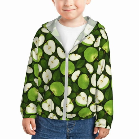 Goofa Green Fruit Printed Kids Zip-Up Hoodie Girls Boys UPF50+ Sun Protection Jacket Hooded Cooling Shirt-4 Years
Goofa Green Fruit Printed Kids Zip-Up Hoodie Girls Boys UPF50+ Sun Protection Jacket Hooded Cooling Shirt-4 Years