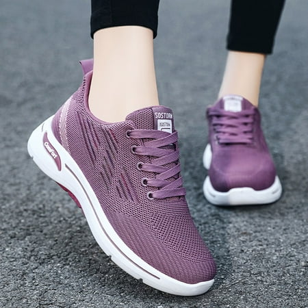 Mackneog Autumn Women Sports Shoes Flat Round Toe Lightweight Lace Up Mesh Comfortable Simple Design Gift on Clearance
Mackneog Autumn Women Sports Shoes Flat Round Toe Lightweight Lace Up Mesh Comfortable Simple Design Gift on Clearance