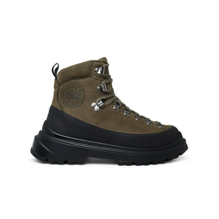 CANADA GOOSE Scarponcino Journey In Pelle Verde