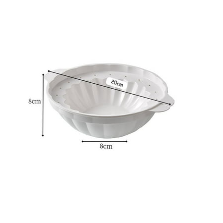 Salad Cooling Ice Cream Party Freeze Bowl Tray Molds Ice Bowl Mould Ice Cube Maker WHITE L
Salad Cooling Ice Cream Party Freeze Bowl Tray Molds Ice Bowl Mould Ice Cube Maker WHITE L