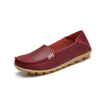 Gomelly Womens Loafers Comfort Casual Shoes Slip On Flats Breathable Moccasins Driving Work Nurse Shoe Wine Red 5
Gomelly Womens Loafers Comfort Casual Shoes Slip On Flats Breathable Moccasins Driving Work Nurse Shoe Wine Red 5