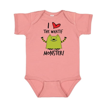 Inktastic I Love the WhatIf Monster Gift Baby Boy or Baby Girl Bodysuit