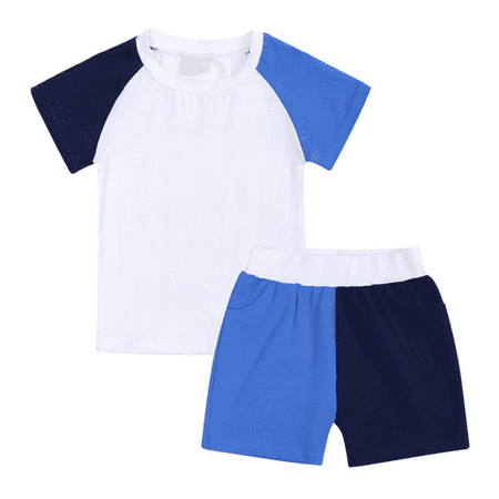 Toddler Baby Cotton Sets 2 Piece Loungewear Outfits Color Block Shorts & Cozy T-Shirt Casual 2PCS Set
Toddler Baby Cotton Sets 2 Piece Loungewear Outfits Color Block Shorts & Cozy T-Shirt Casual 2PCS Set
