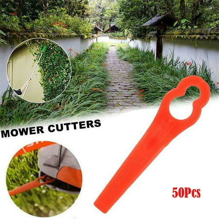 Pgeraug Mower accessories 50 Pcs Mower Blades for RT250 Garden Lawn Trimmer Accessories Trim Tool B
Pgeraug Mower accessories 50 Pcs Mower Blades for RT250 Garden Lawn Trimmer Accessories Trim Tool B