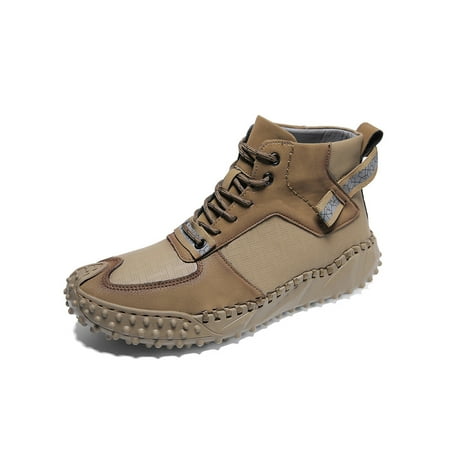 SIMANLAN Mens Breathable Shoes Casual Waterproof Work Boots Walking Fashion Slip Resistant Ankle Bootie Qf5822 Khaki 9
SIMANLAN Mens Breathable Shoes Casual Waterproof Work Boots Walking Fashion Slip Resistant Ankle Bootie Qf5822 Khaki 9