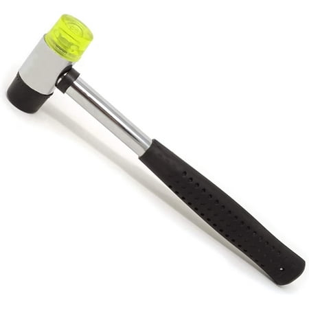 DancePeanut Dual Head Nylon Rubber Hammer Soft Mallet for Jewelry Leather Crafts Woodworking and More (25mm)
DancePeanut Dual Head Nylon Rubber Hammer Soft Mallet for Jewelry Leather Crafts Woodworking and More (25mm)