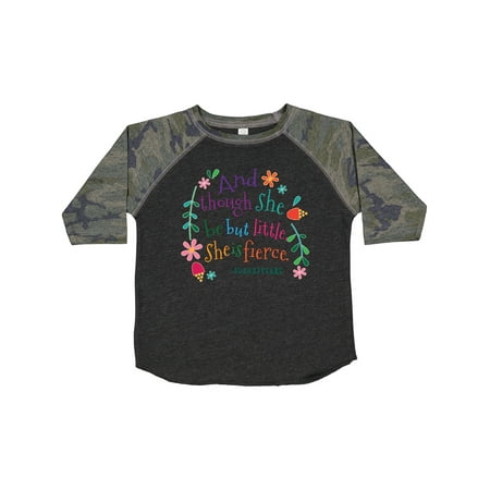 Inktastic She is Fierce Funny Shakespeare Quote Gift Gift Toddler Toddler Girl T-Shirt
Inktastic She is Fierce Funny Shakespeare Quote Gift Gift Toddler Toddler Girl T-Shirt