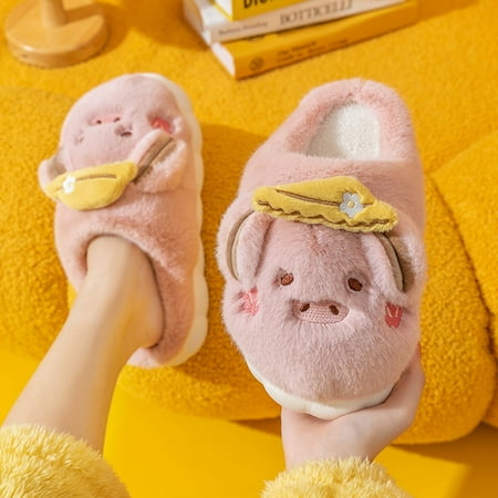 Gubotare Womens Slippers Wool Moccasin Slippers for Women Closed Back Winter Warm Slippers Indoor and Outdoor Pink 7
Gubotare Womens Slippers Wool Moccasin Slippers for Women Closed Back Winter Warm Slippers Indoor and Outdoor Pink 7