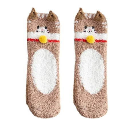 Yinguo Womens Winter Socks Autumn And Winter Mid Tube Socks Cat Thickened Warm Stockings
Yinguo Womens Winter Socks Autumn And Winter Mid Tube Socks Cat Thickened Warm Stockings