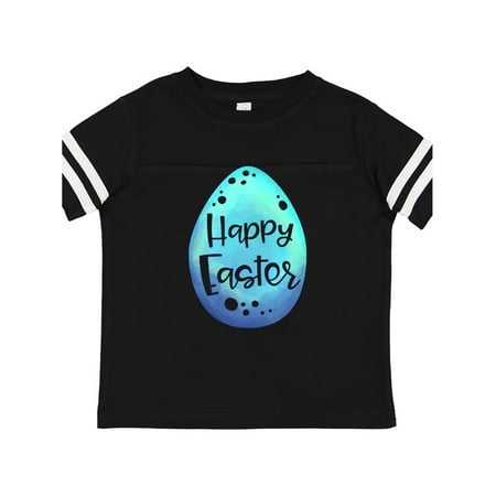 Inktastic Happy Easter Blue Easter Egg Gift Toddler Boy or Toddler Girl T-Shirt