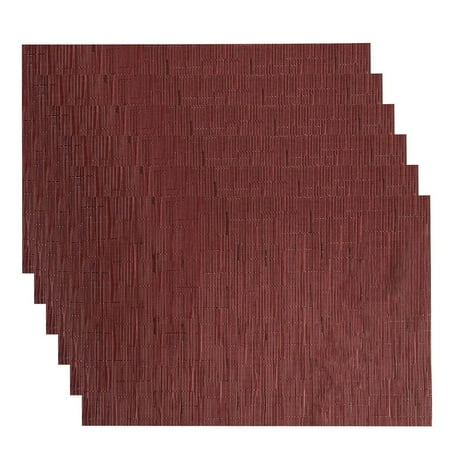 Flybaeast Placemat Washable Indoor/Outdoor Vinyl Place Mats for Dining Table Pvc Weave Table Mats*6Pcs (Red)
Flybaeast Placemat Washable Indoor/Outdoor Vinyl Place Mats for Dining Table Pvc Weave Table Mats*6Pcs (Red)