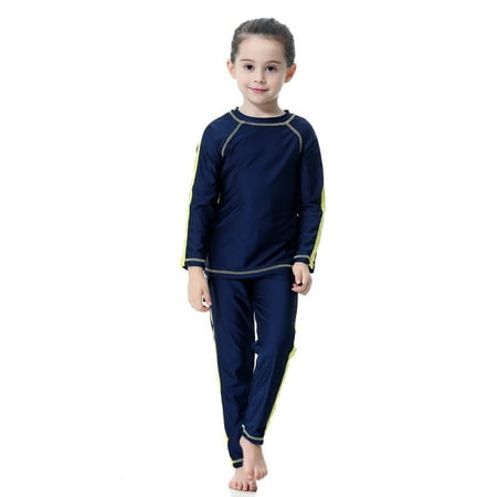 Pengpengfang Kids Girl Comfortable Full Cover Top Cap Pants Muslim Swimsuit Swimwear Set
Pengpengfang Kids Girl Comfortable Full Cover Top Cap Pants Muslim Swimsuit Swimwear Set