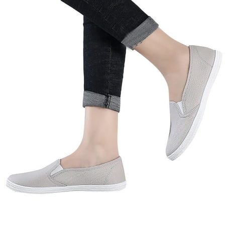 Cathalem Shoes Fashion Ladies Versatile Flat Comfortable Women s Casual Canvas Casual Women s casual Casual Shoes for Women Boots Grey 6
Cathalem Shoes Fashion Ladies Versatile Flat Comfortable Women s Casual Canvas Casual Women s casual Casual Shoes for Women Boots Grey 6